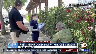 First COVID-19 case reported at Father Joe's Villages