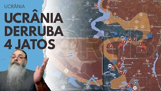 RUSSOS perdem 4 JATOS e 1 HELICÓPTERO em UM ÚNICO DIA e UCRANIANOS avançam ao NORTE de LYMAN