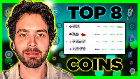 8 CRYPTO COINS YOU MUST HAVE For 2024!! (Last Chance)