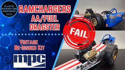 MPC's "RAMCHARGERS AA/FUEL DRAGSTER" - Full Build/Review - FAIL!