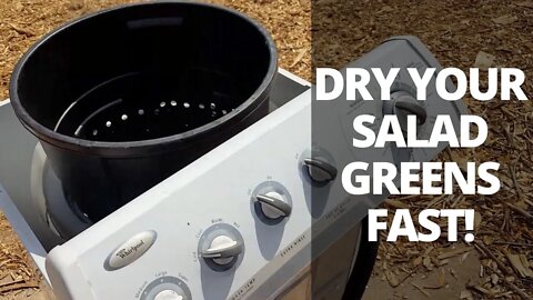 How to Build a Washing Machine Salad Spinner