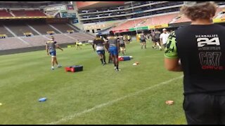 SOUTH AFRICA - Cape Town - Stomers training (Video) (2Tk)