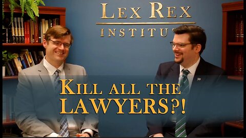 Kill all the Lawyers?! - Why Shakespeare LOVES LRI