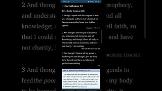 Bible Commentary 2: 1 Corinthians 13:1-3