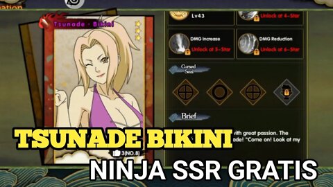 Cara Mendapatkan Ninja SSR Tsunade Bikini Gratis - Heroes Assembled Reborn