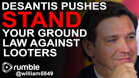 DeSantis Pushes to EXPAND Stand Your Ground Law