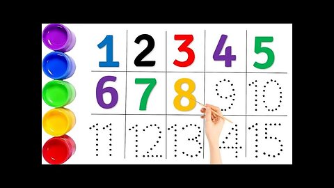 1 to 100 counting, 1 से 100 तक गिनती, 123 Numbers, one two three, learn to count, Numbers song