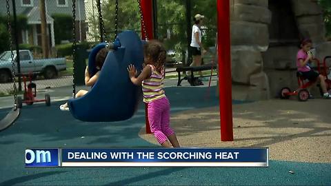 What to know when kids play at playgrounds in extereme heat