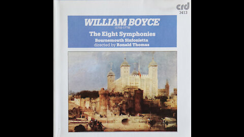 William Boyce - Eight Symphonies