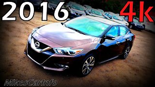 2016 Nissan Maxima SV - Ultimate In-Depth Look in 4K