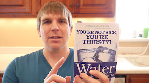 You're Not Sick, You're Thirsty: Book Review and Kangen Water 6 Times More Hydrating