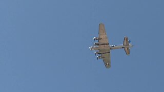 Two historic World War II Bombers land at the Nampa Municipal Airport