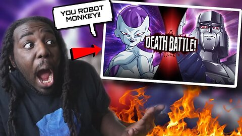 Frieza VS Megatron (Dragon Ball VS Transformers) DEATH BATTLE! ( Reaction )