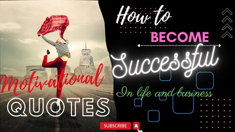 How To become successful in life