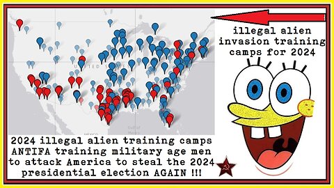 illegal alien invasion ANTIFA training camps for 2024