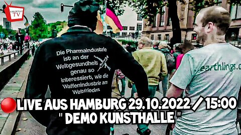 LIVE AUS HAMBURG - DEMO KUNSTHALLE - 29.10.2022