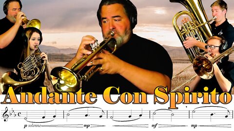 ARBAN TRUMPET SOLO "Andante Con Spirito" (Play Along Sheet Music)
