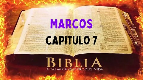 Bíblia Sagrada Marcos CAP 7