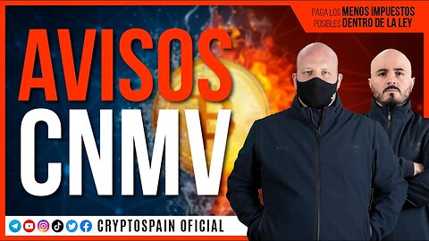 ⚠️ AVISOS DE LA CNMV ⚠️