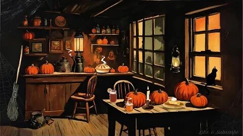 Cozy Autumn Cottage 🎃 Fall Lofi 🍁 Relaxing Calming Vibes