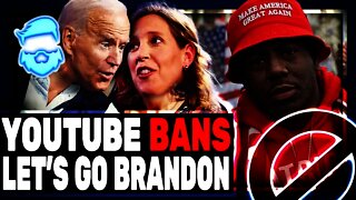 Youtube BANS "Let's Go Brandon" & Big Tech SQUASHES Criticism Of Joe Biden Including Instagram!
