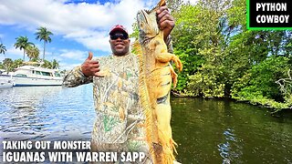 Taking Warren Sapp To Slay Invasive Canal Dragons