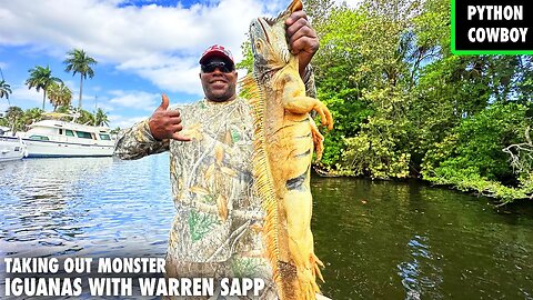 Taking Warren Sapp To Slay Invasive Canal Dragons