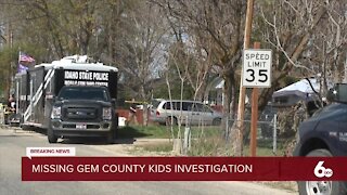 ISP: Coroner on scene where police are investigating 3 missing children