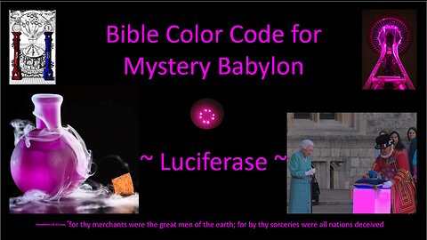 Bible Color Code for Mystery Babylon