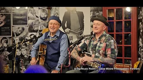 Danny O’Flaherty & Michael McMillan In The Music Room Studio Concert set 1 of 2