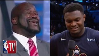 Zion Williamson tells NBA GAMETIME Kevin Durant The BEST Player of the League but Pelicans win eazy