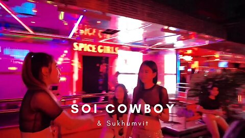 Bangkok, Thailand - Soi Cowboy & Sukhumvit [4K] #Bangkok #Soi Cowboy