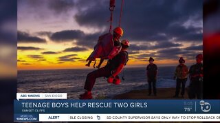 Two rescued at Sunset Cliffs after bystanders jump in to help