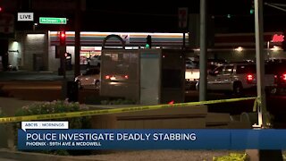 Deadly stabbing at Phoenix bus stop