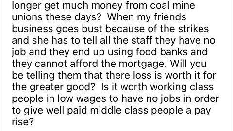 The left wing middle class are happy to sacrifice the working class to get a pay rise