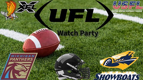Michigan Panthers Vs Memphis Showboats Watch Party for Week 5