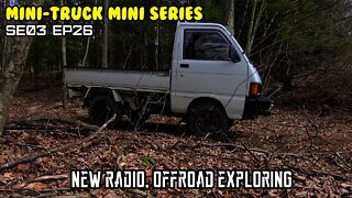 Mini-Truck (SE03 E26) Care Package, New Radio app (AGAMA), power lines found a weird building