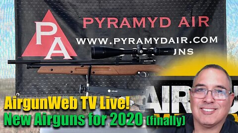AGWTV LIVE - NEW Airguns for 2022 FINALLY! - Dragonfly, Gamo .25 Cal, DAR Gen3, Gamo G3i, & FX!