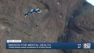 Former marine base jumping to raise awareness of veteran suicide