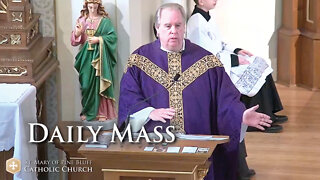 Fr. Richard Heilman's Sermon for Wednesday March 16, 2022