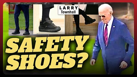 Biden Handlers DOWNGRADE HIM to FALL-PROOF GRANDPA SHOES?