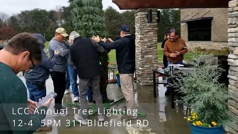 Lake City Church is preparing for the annual Christmas tree lighting