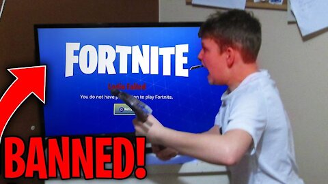 Top 10 Kids WHO GOT BANNED FROM FORTNITE!