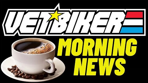 Saturday Morning Coffee and News Veteran Biker
