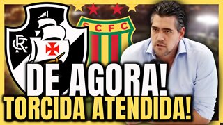 DE AGORA! TORCIDA EXIGE E DIRETORIA ATENDE O PEDIDO! NOTÍCIAS DO VASCO