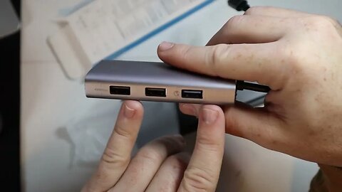 ORICO 5 in 1 USB C Docking Station Unboxing