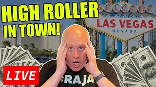 🔴 LIVE! SET YOUR ALARM!! LATE NIGHT HIGH LIMIT SLOT PLAY LIVE IN VEGAS!