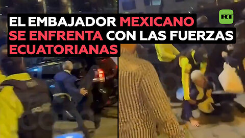 Policía de Ecuador irrumpe en la Embajada de México y captura a Jorge Glas