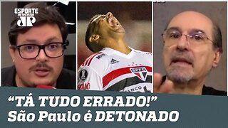 "Tá TUDO ERRADO!" São Paulo é DETONADO após cair pro Talleres!