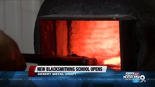 Tucson blacksmithing school tackles science behind craft